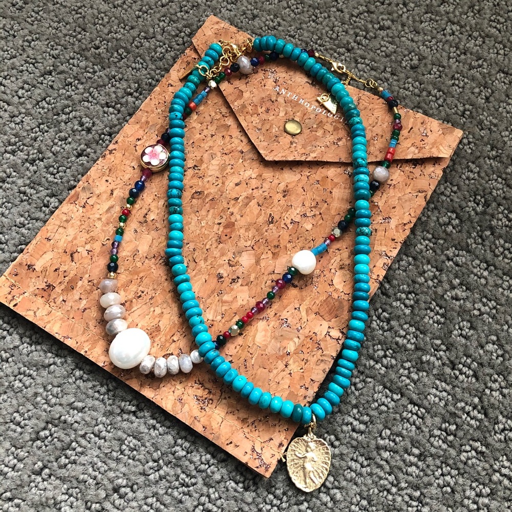 Set of 2 Anthropologie Necklaces